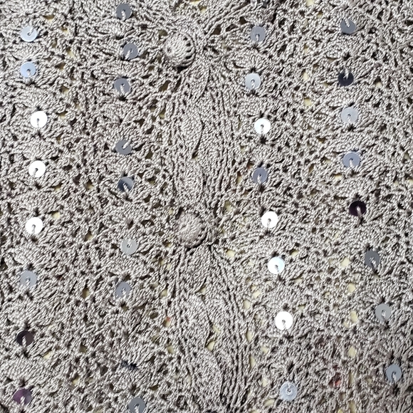 Sequin Crochet Top - Picture 3 of 3